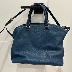 Tory Burch top handle leather with crossbody strap
